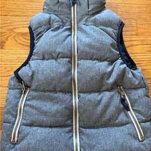 H&M Gray Jacket with Striped Lining